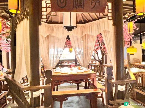 深圳/吳莊杭幫菜初體驗！🤩 桃花樹下用餐，正呀！😋