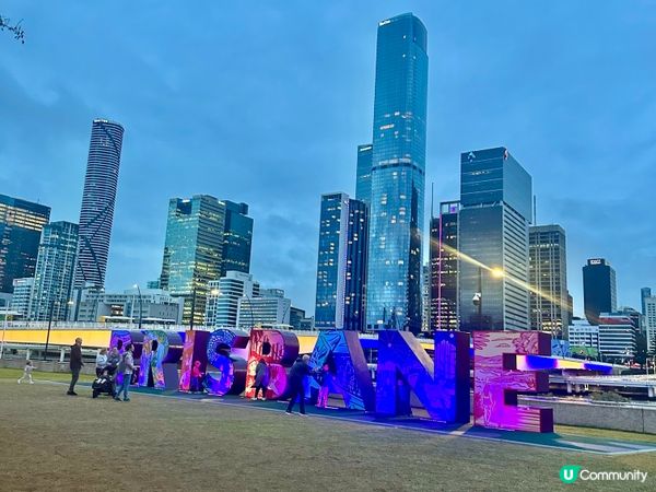 布里斯班南岸公園🏖️！市中心嘅世外桃源！