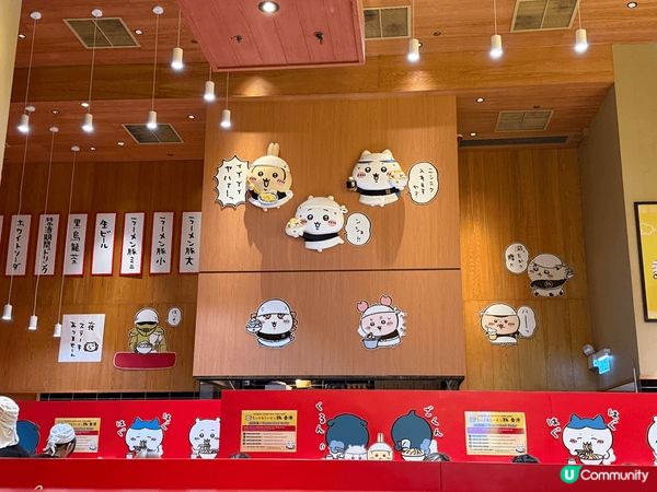 尼排食飯當然要試吓去朗豪坊Chiikawa 拉麵店，好多打卡...