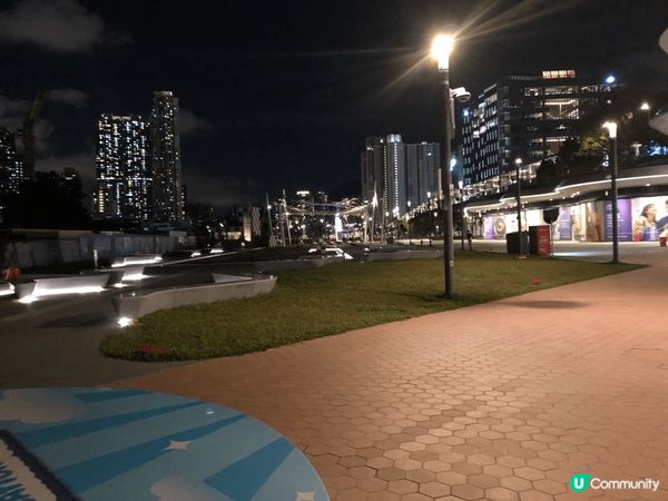 啟德海濱長廊，散步賞月一流！ 🌙🐶🏃‍♀️