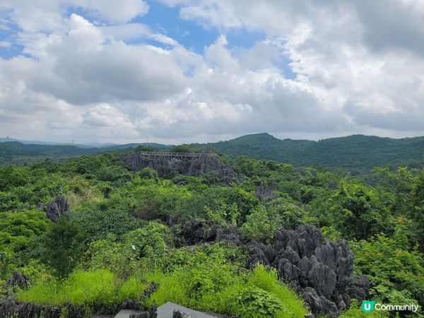 「地表最狂石林」富川•神劍石林景區「橫看成嶺側成峰」