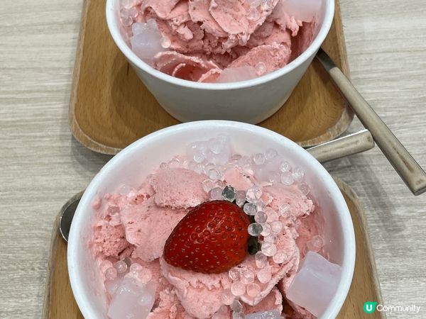 每次去聰嫂必吃「士多啤梨椰果西米冰」，酸酸甜甜好開胃，口感似...