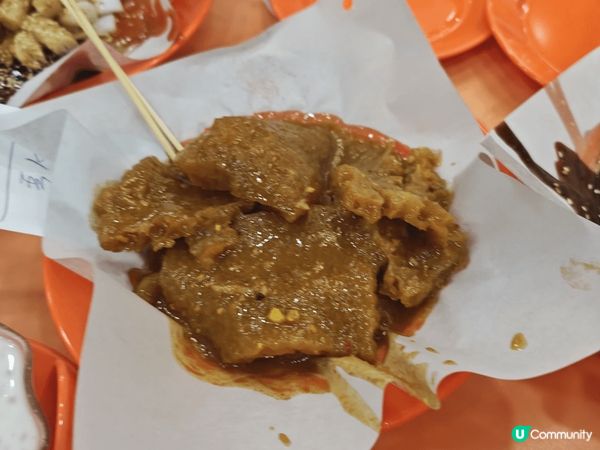 B仔涼粉（元朗美食）雞翼尖必食，蒜香微辣，超級惹味👍👍腸粉混...