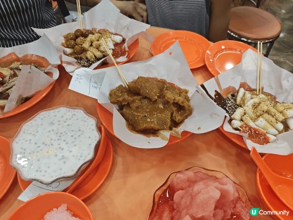 B仔涼粉（元朗美食）雞翼尖必食，蒜香微辣，超級惹味👍👍腸粉混...