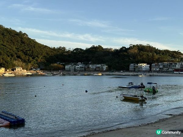 三張坪洲照片各自展現了小島不同的面貌和魅力。