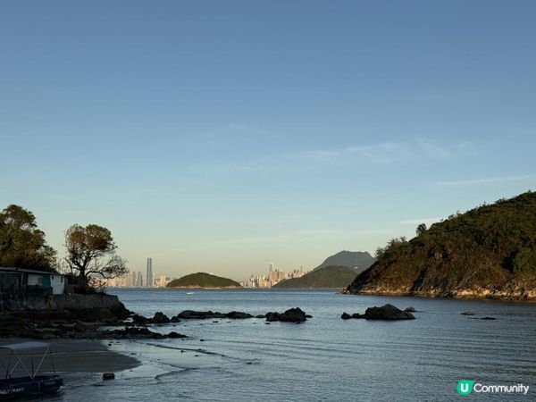 三張坪洲照片各自展現了小島不同的面貌和魅力。