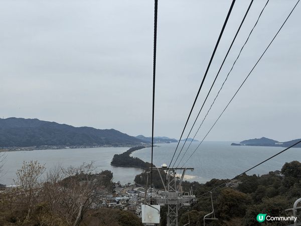 3張相均為日本拍攝，第一張為天橋立，雖然當日天氣不好，但景色...