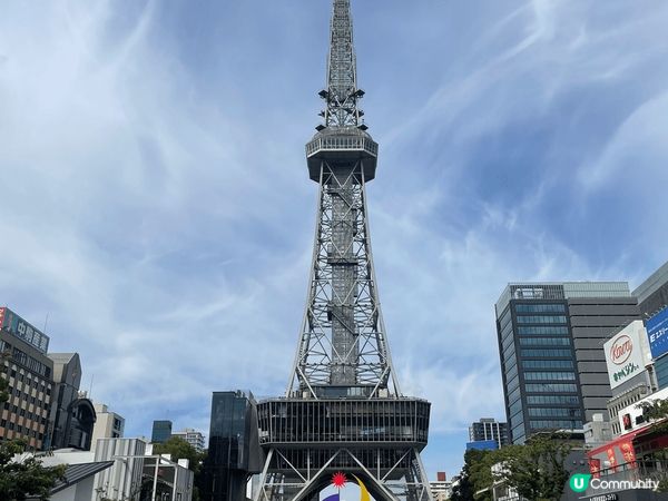 以上圖片為日本名古屋四個著名景點，分別是常滑市招財貓，中部電...