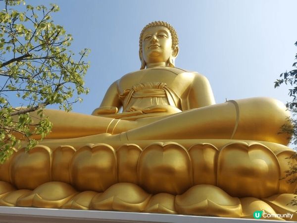 水門寺的超巨大的黃金佛像，走在曼谷街頭時常可以看見祂的身影，...