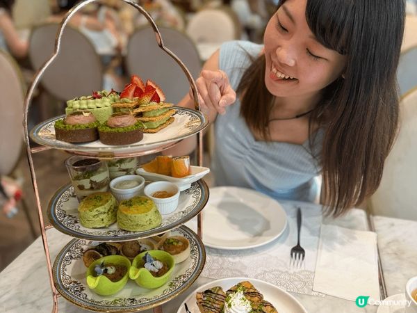 1. 終於食到酒店開心果下午茶😆每一件都有香濃嘅開心果味～鹹...