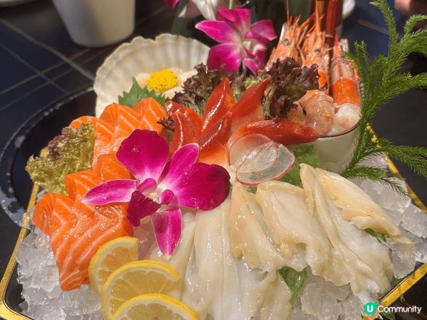 旺角呢間淥鼎記真係性價比高，$378港幣包刺身，主菜同任食火...