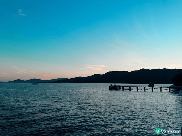 三張坪洲照片各自展現了小島不同的面貌和魅力。