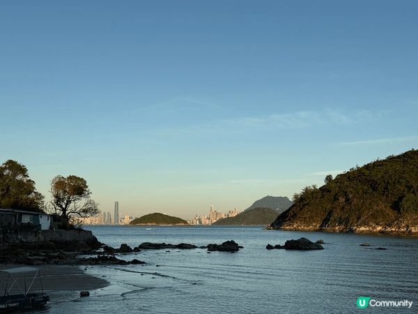 三張坪洲照片各自展現了小島不同的面貌和魅力。