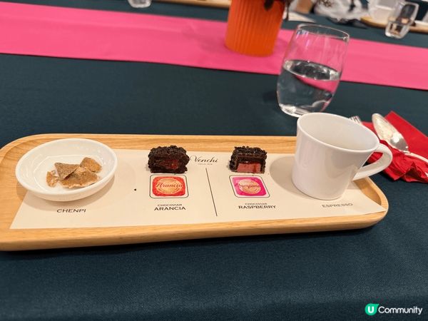 我在Venchi「多重臻味 盡顯真我」巧克力品鑑工作坊上感受...