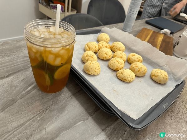 芝士波波+自家製檸檬茶+朱古力奶～