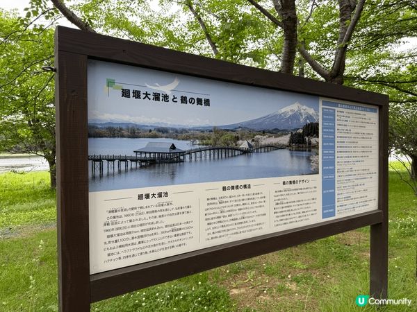 青森鶴の舞橋，日本最長的檜木造三重拱橋。