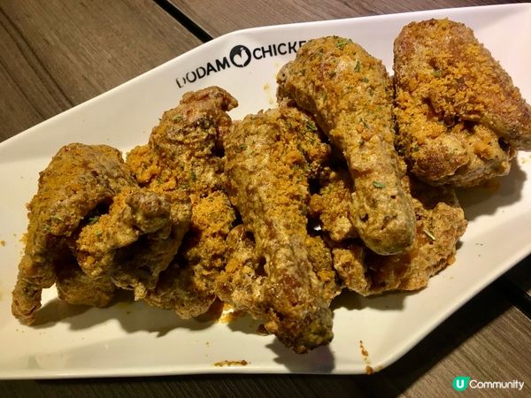 鹹蛋黃炸雞🤤！結業真係心痛💔！