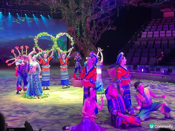 傣秀體驗🤩！水上奔跑🔥，沉浸感爆燈！