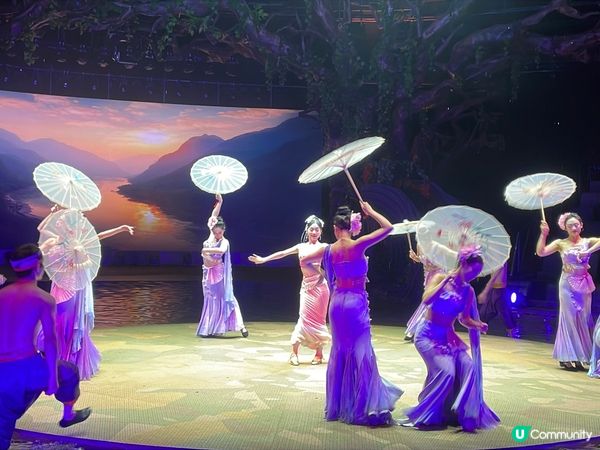 傣秀體驗🤩！水上奔跑🔥，沉浸感爆燈！