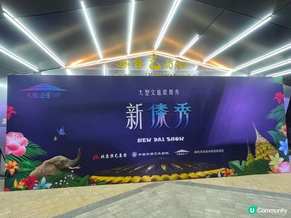 傣秀體驗🤩！水上奔跑🔥，沉浸感爆燈！