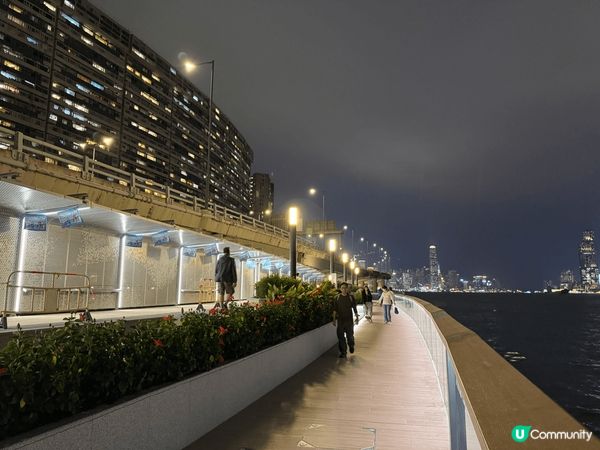 一張係東岸板道影的，有時候海岸邊都係多蚊蟲的，所以極需要一枝...