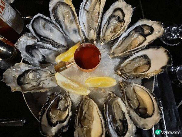 蘭桂芳 L'AMOUR 晚餐，任食生蠔，有湯、沙律、意大利粉...