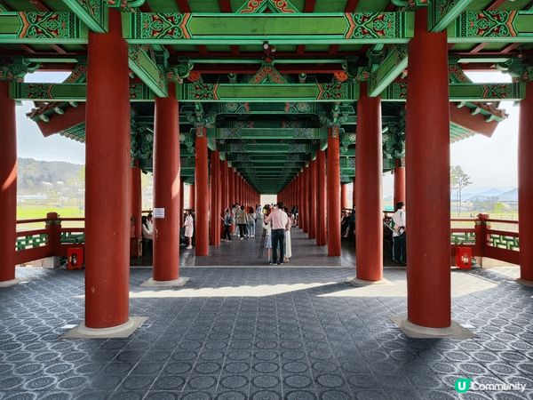 慶州月精橋真係靚！韓劇《月之戀人》嘅拍攝場景，橋兩邊嘅石雕同...