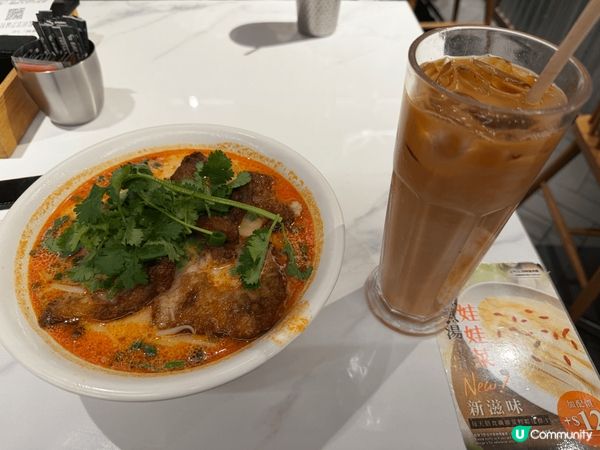 推介下北角健威坊的泰國菜茶泰，lunch套餐約6-70十分抵...