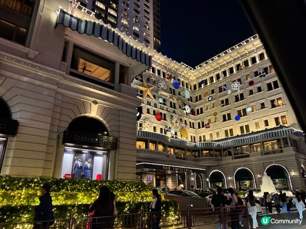 半島酒店聖誕夜景🌃☺️