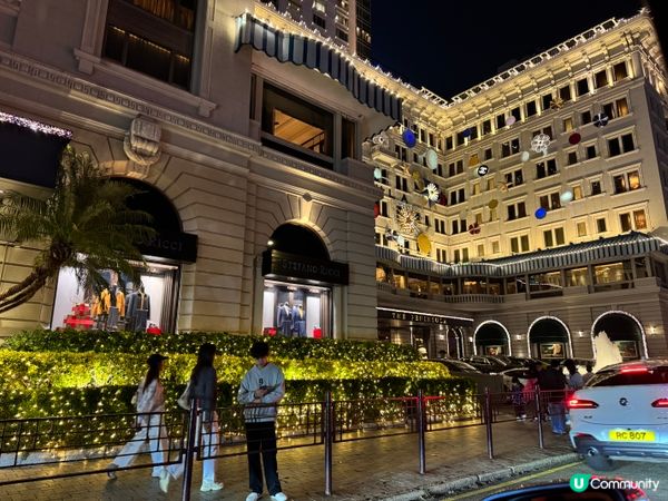 半島酒店聖誕夜景🌃☺️