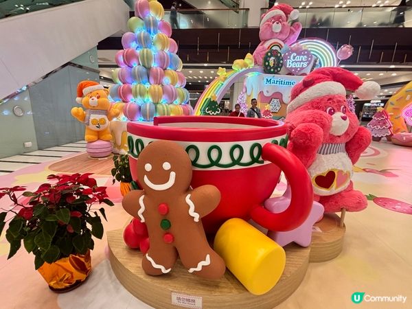青衣城聖誕🌈！巨型Care Bears™ 打卡📸！