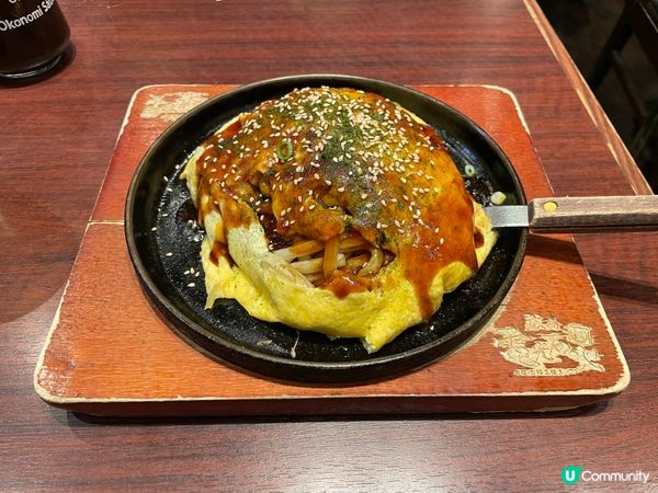東京車站極具特色大大份「電光石火」鐵板麵🤤