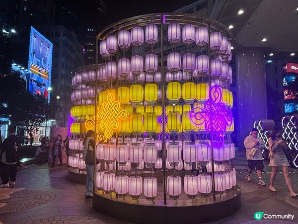 香港/銅鑼灣時代廣場新春中國結打卡熱點📸  