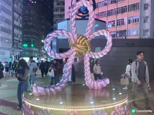 香港/銅鑼灣時代廣場新春中國結打卡熱點📸  