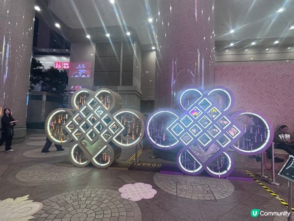 香港/銅鑼灣時代廣場新春中國結打卡熱點📸  