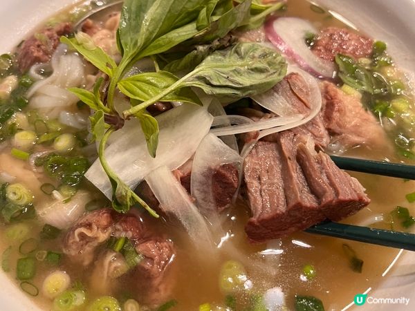 😋越南河粉新蒲崗！豬頸肉推介！