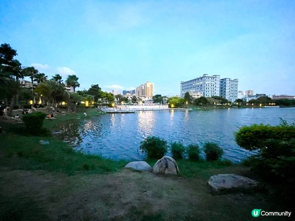 🌊深圳萬豐湖|隱世湖景+免費入場+環湖步道,市區後花園Chi...