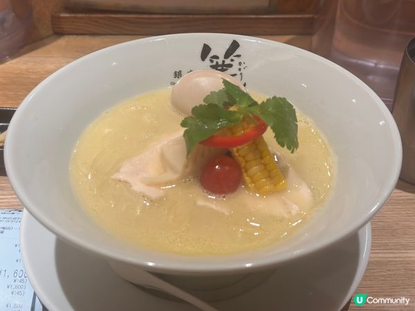 🌸 大阪 • 白雞湯拉麵 