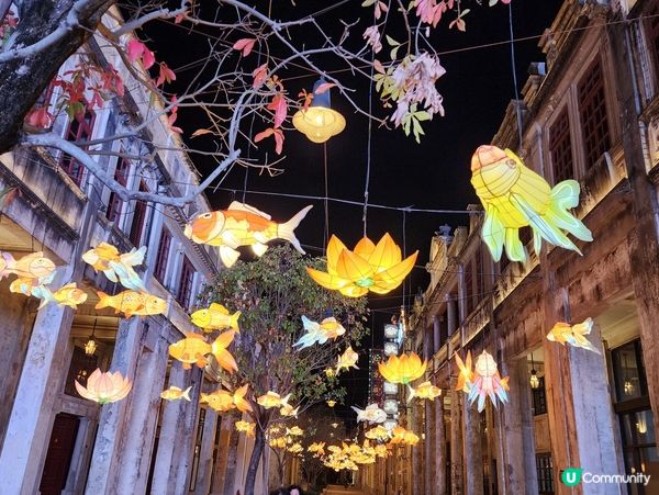 赤坎華僑古鎮中秋氣氛濃厚