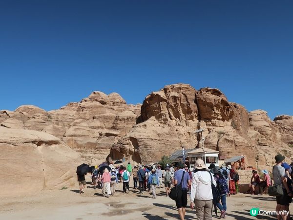 約旦佩特拉古城（Petra) - 世界七大古蹟之一