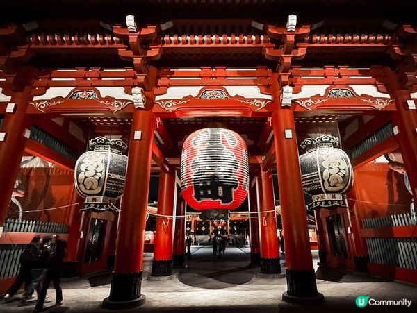 夜探淺草寺🏮神秘又浪漫 ✨