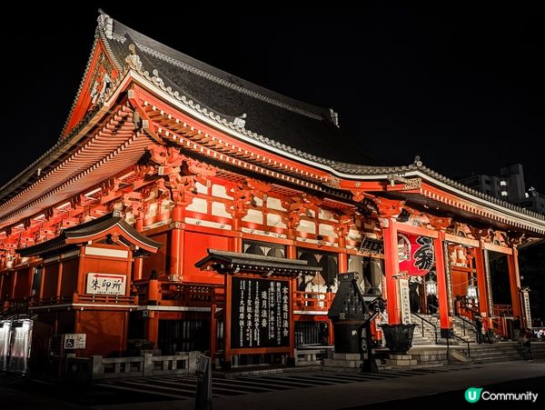 夜探淺草寺🏮神秘又浪漫 ✨