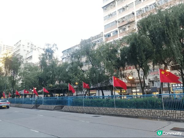 我去尖沙咀的國慶旗海打卡，然後去坐船欣賞一下维港景色#蚊蟲消...