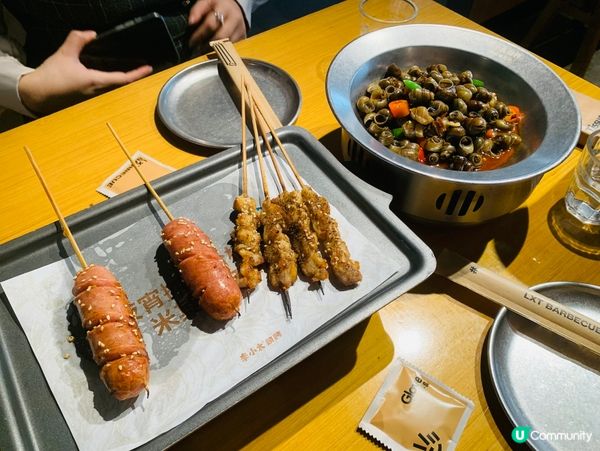 李小太燒烤🔥深圳必食！串燒控衝呀！🤤