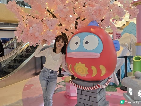 馬鞍山🚇新港城～水怪新春限定打卡庭園🌸💧