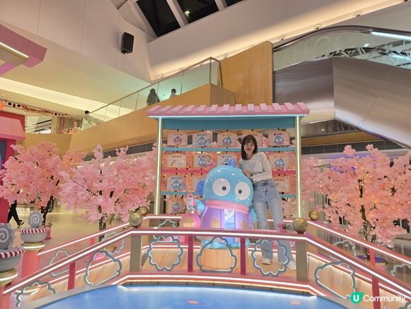 馬鞍山🚇新港城～水怪新春限定打卡庭園🌸💧