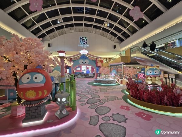 馬鞍山🚇新港城～水怪新春限定打卡庭園🌸💧