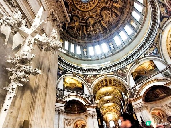 『英國』聖保羅教堂⛪️😍遊走倫敦必去！