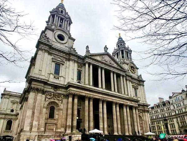 『英國』聖保羅教堂⛪️😍遊走倫敦必去！