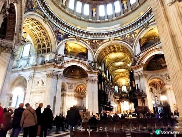 『英國』聖保羅教堂⛪️😍遊走倫敦必去！